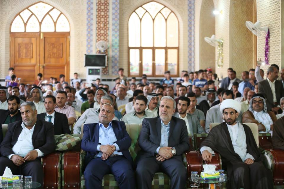 بالصور: مزار ذي الكفل يقيم مهرجان بذكرى الثالثة لفتوى الدفاع الكفائي