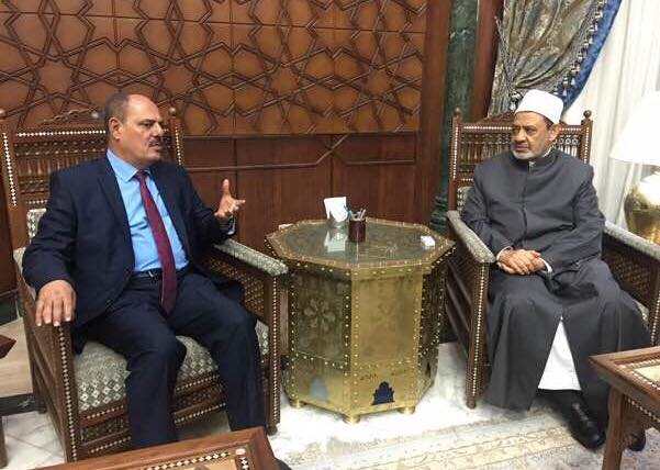 مؤيد اللامي وشيخ الازهر يتفقان على عقد مؤتمر دولي لتاكيد خطاب التسامح والوسطية