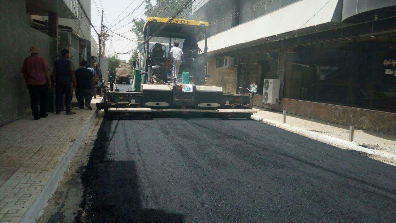 بلدية كربلاء: 48 مليون دينار لإكساء بعض شوارع مدينة كربلاء