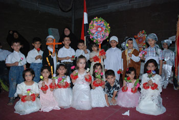 اختتام مهرجان المسرح لرياض الأطفال السنوي في كربلاء