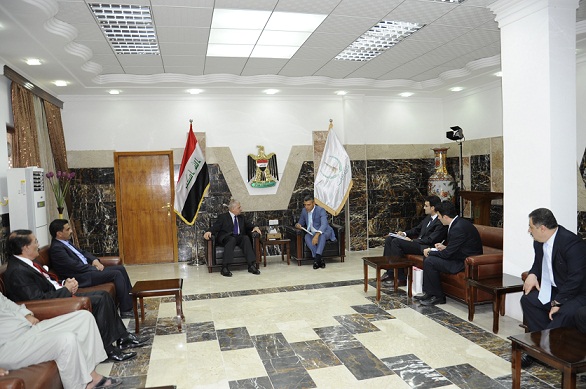 محافظ نينوى يلتقي القنصل التركي الجديد في الموصل