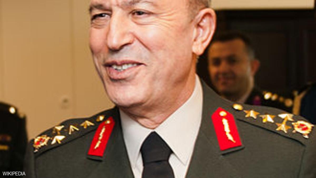 احتجاز رئيس هيئة الأركان التركي