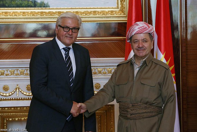 وزير الخارجية الألماني يزور مخيماً للاجئين في كردستان العراق