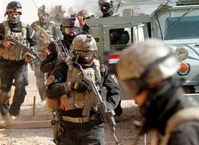 القوات الأمنية تدخل محطة قطار الرمادي