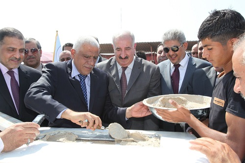 امانة بغداد تضع حجر اساس مجمع سكني بكلفة (180) مليون دولار وبمدة 24 شهرا