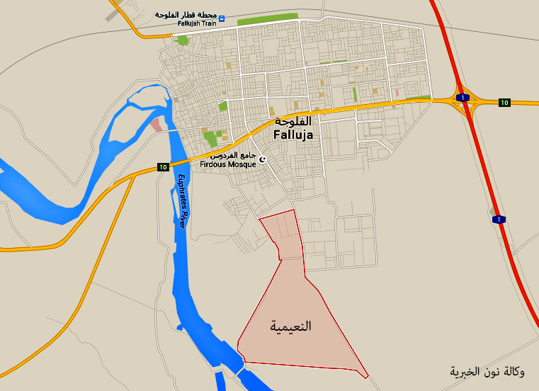 الحشد الشعبي: مقتل 10 دواعش بمنطقة النعيمية جنوب الفلوجة