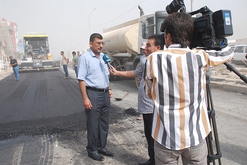 الاعمار والاسكان والبلديات ترصد 450 مليون دينار لإعادة إكساء شارع فاطمة الزهراء في كربلاء