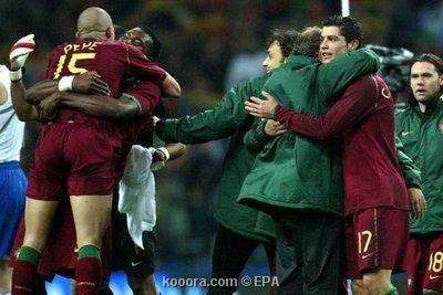 لاعبي البرتغال يخرجون ما في جعبتهم من تصريحات للوسائل الاعلامية بعد التاهل الي سويسرا والنمسا