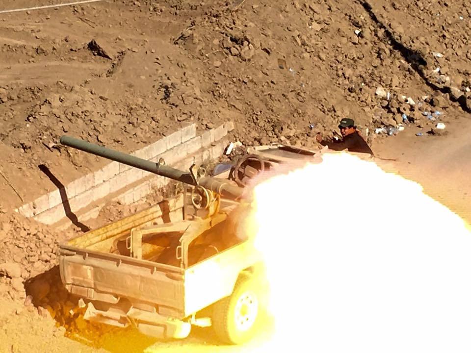 لواء علي الاكبر يتقدم في مركز بيجي ويحرر اماكن مهمة