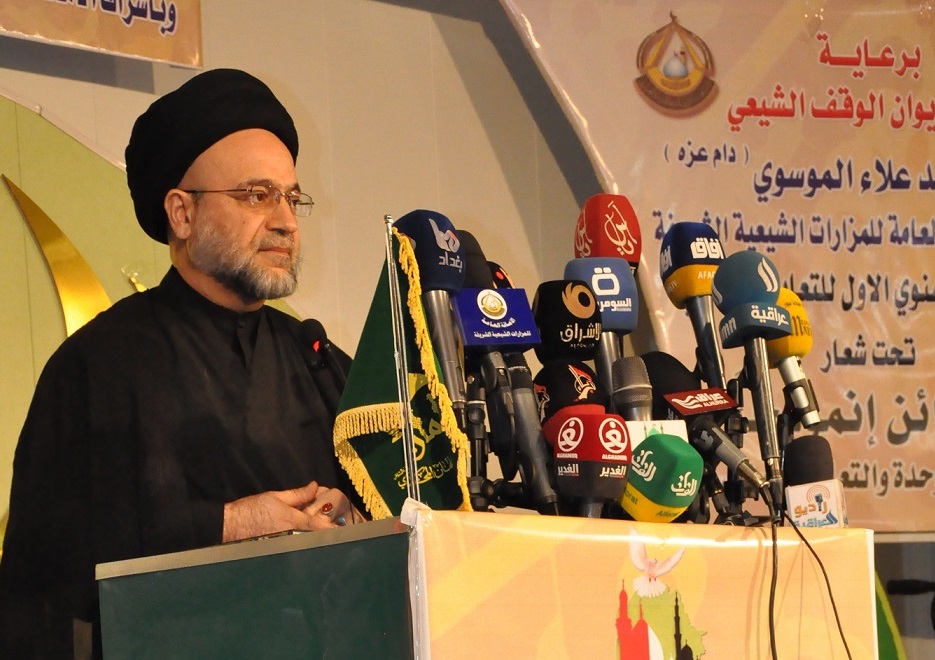 رئيس ديوان الوقف الشيعي:لن نسمح لأي أجنبي التدخل بالشأن العراقي