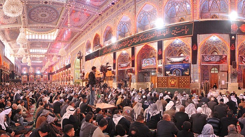 على لسان ممثلها بكربلاء :المرجعية الدينية العليا ستوفر المستلزمات الضرورية لللاجئين السورين بالعراق