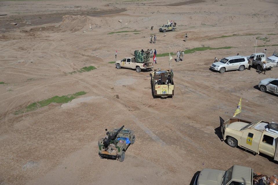 الحشد الشعبي يعلن تحرير قرية تل الصوبان شرق مطار تلعفر