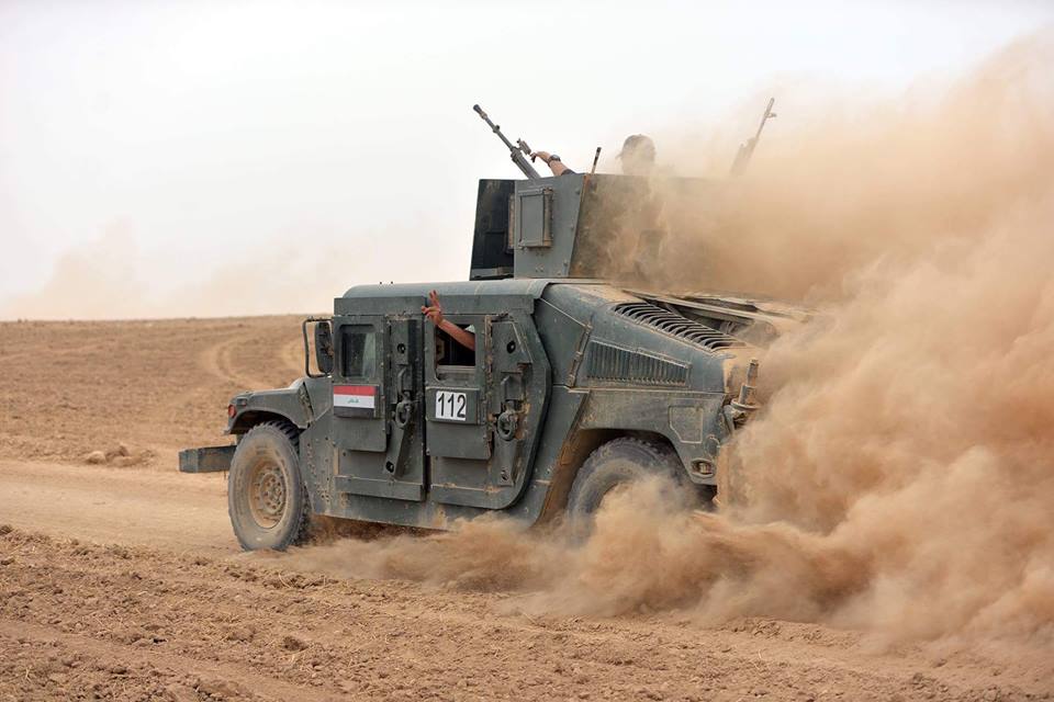 جهاز مكافحة الارهاب يقتحم حي عدن شرق الموصل