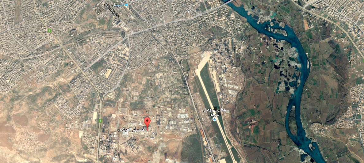 القوات الامنية تقترب من مطار الموصل ومعسكر الغزلاني