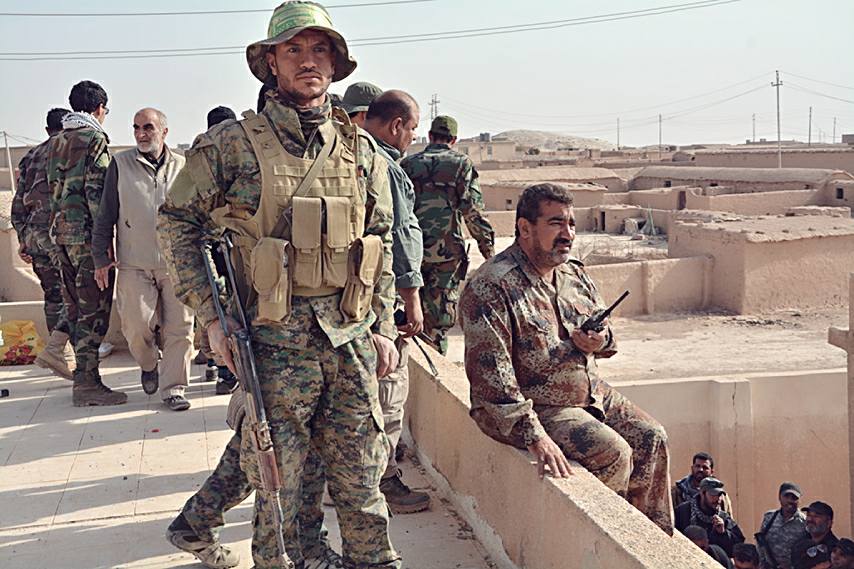 لواء الطفوف يقاتل قرب مطار تلعفر