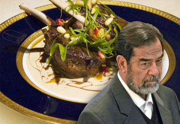 أمريكا تعيد صحون صدام حسين للعراق