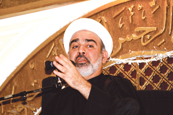 وفاة خطيب المنبر الحسيني الشيخ علي الشجاعي على اثر سكتة قلبية