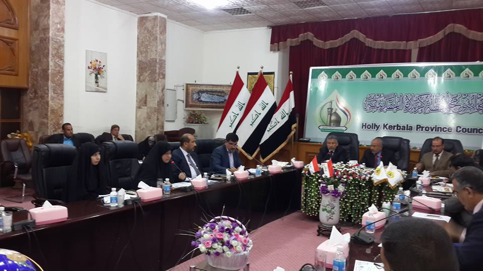 اجتماع طارئ في كربلاء لصرف 66 مليار دينار من رصيد بلديات المحافظة للخدمات وفتح شوارع جديده