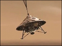 مسبار فونيكس يستعد للهبوط على سطح المريخ