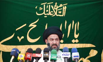 الصافي: وجدنا عند أهالي سامراء حالة الرفض للمنهج التكفيري وأبوابنا مفتحة لهم في الأيام والأشخاص