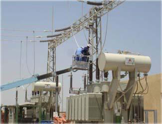 معمل سمنت كربلاء يسرق  كهرباء المواطنين