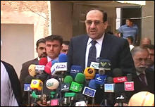 المالكي: المرجعية تؤيد الدولة العراقية بشكل عام