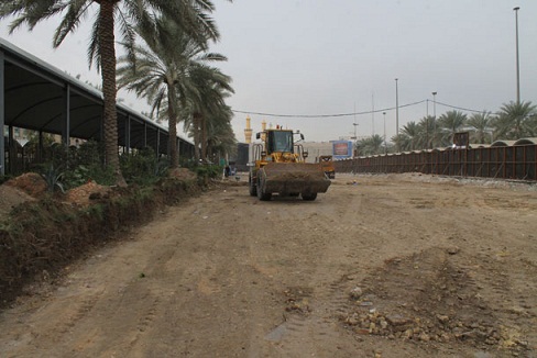 كربلاء :تطوير منطقة بين الحرمين الشريفين بالصور