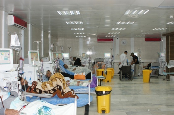 اجهزة حديثة تدخل لخدمة غسل الكلى في مدينة الطب