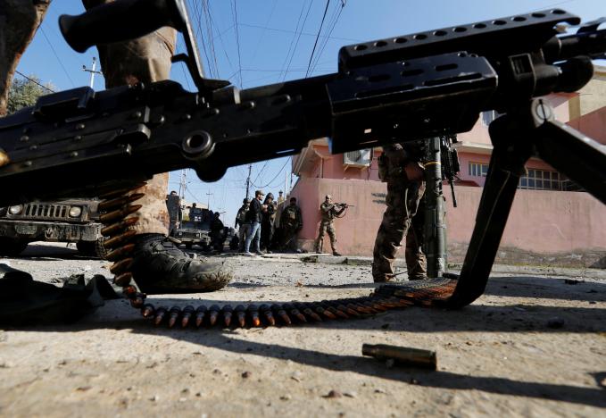 مكافحة الارهاب تحرر منطقتي السويس وسنحاريب وتديم التماس مع نهر الخوصر بنينوى