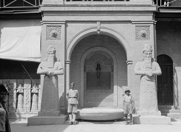 صورة ارشيفية للمتحف العراقي عام ١٩٣٢