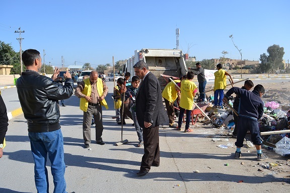 بالصور:حملات للعمل التطوعي في كربلاء