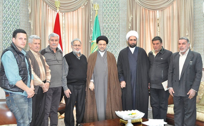 رئيس ديوان الوقف الشيعي يستقبل وفدا من جمعية الصم والبكم