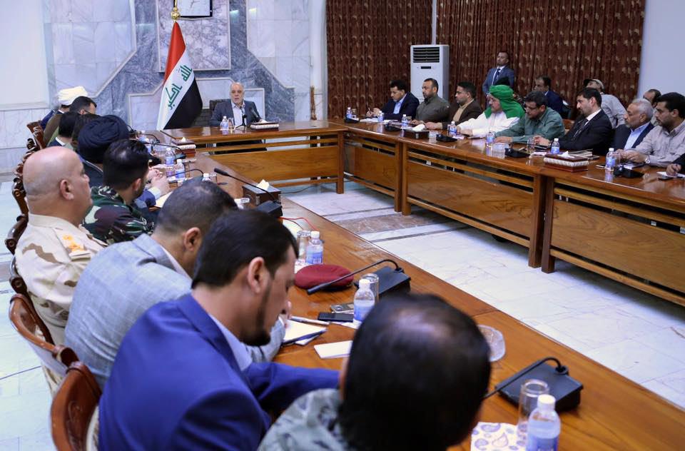 العبادي: المس بالحشد مس بالدولة ولا يحق لجهة منع مواطن من المشاركة بتحرير أرضه