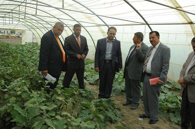 كلية الزراعة بجامعة كربلاء تستضيف لجنة النظراء من جامعة ذي قار