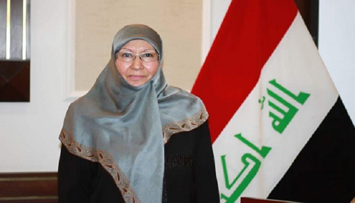 نائبة معتصمة تتهم سليم الجبوري بتعطيل البرلمان وتحويل نواب الشعب الى مجرد دمى