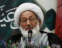 الآلاف يتظاهرون في الكوفة لإدانة على الاعتداء على منزل اية الله عيسى قاسم