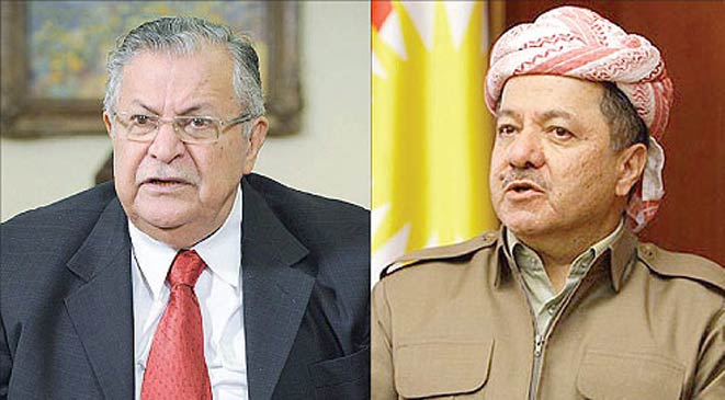 طالباني يتهم بارزاني بالتلاعب بنتائج الانتخابات