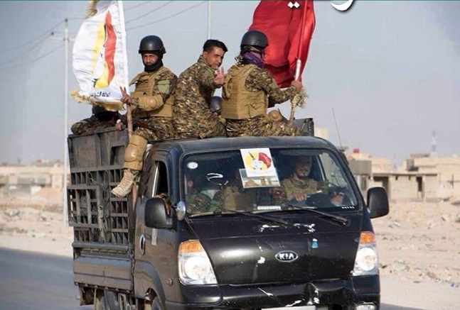 عاجل: فرقة العباس(عليه السلام) القتالية تدخل الأنبار..