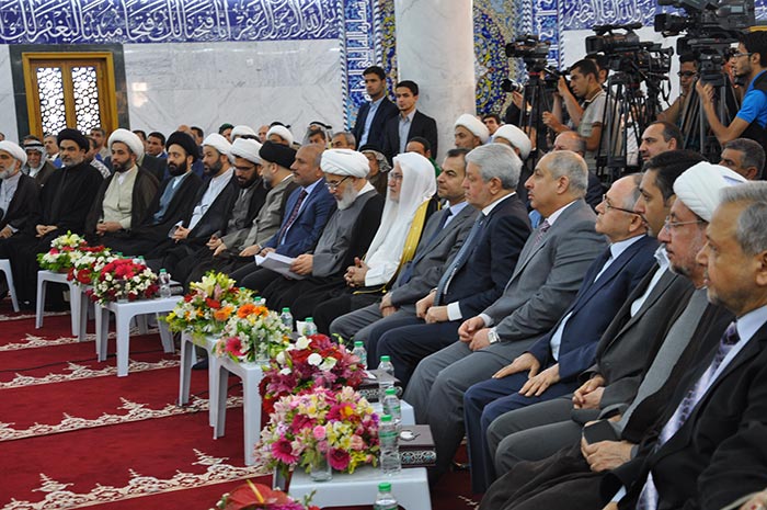 مدينة الامام الحسن تفتح ابوابها رسميا لزوار كربلاء وسط حضور رسمي وشعبي (مصور)