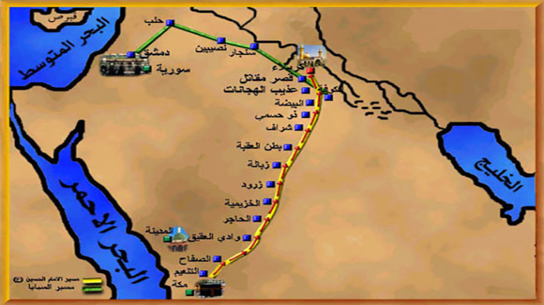 قريبا: تحديد الطرق التي سار بها الامام الحسين منذ دخوله ارض العراق حتى كربلاء