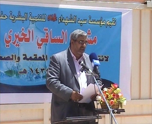 كربلاء :افتتاح مشروع الساقي الخيري المجاني لانتاج مياه الشرب(مصور)