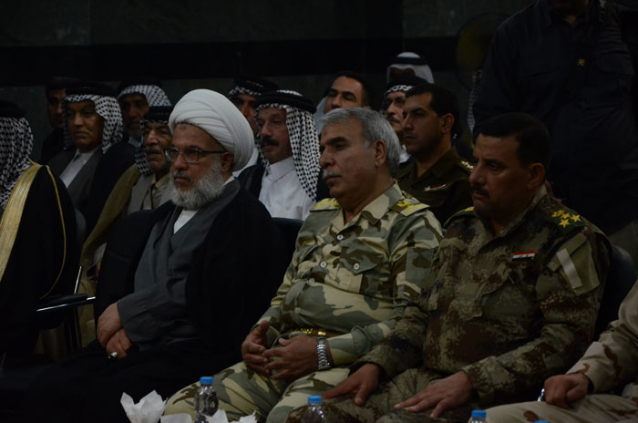 ممثل المرجع السيستاني يحضر اجتماع يضم عشائر شمال بابل وينتقد وسائل الاعلام التي تصور بان المعركة بين الطائفتين بالعراق