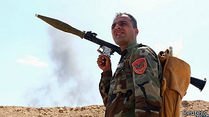 الغارديان تتخوف من احتمال سقوط الأسلحة الممنوحة للكرد  بيد داعش كما حصل مع الجيش العراقي بالموصل