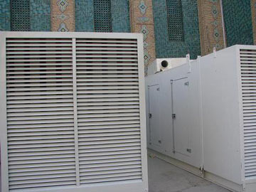 كوادرالعتبة الحسينية ترفع انتاج الكهرباء الاحتياطي فيها إلى 300% لاستيعاب عمليات تطويرها