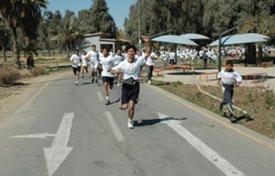 مارثون رياضي بمشاركة 3000 متسابق في بغداد احتفاء بيومها