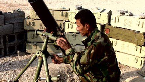 فرقة الامام علي عليه السلام القتالية تمسك ثماني كيلومترات في الانبار