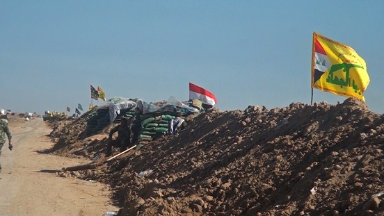 سرايا الجهاد و الجهد الهندسي في الحشد الشعبي  تعيد فتح وتأمين طريقٍ إستراتيجي بطول (20 كم) شمال الفلوجة