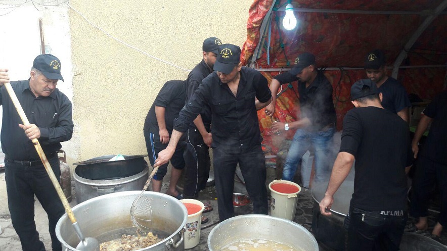 سرادق موانئ العراق تتوسط مدينة كربلاء وميناء ام قصر يستقبل اربع بواخر واحدة محملة بالعجول الحية