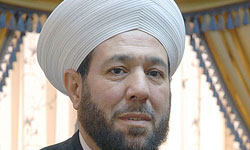 مفتي سوريا  يكشف عن مخطط اسرائيلي لتقسيم مصر كما حدث بالسودان وعن رشوة عرضت عليه