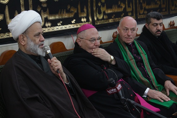 بالصور:وفد الفاتيكان يزور العتبة العلوية المقدسة:سافرنا مع الزوار المسلمين وفي قلوبنا كل مشاعر الحب والإيمان والصلاة